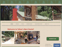 Tablet Screenshot of hosteltahoe.com